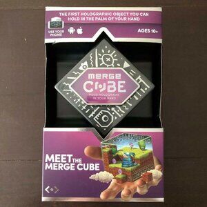 MERGE Cube Augmented Reality STEM Tool Use Your Phone AR/VR Holograms